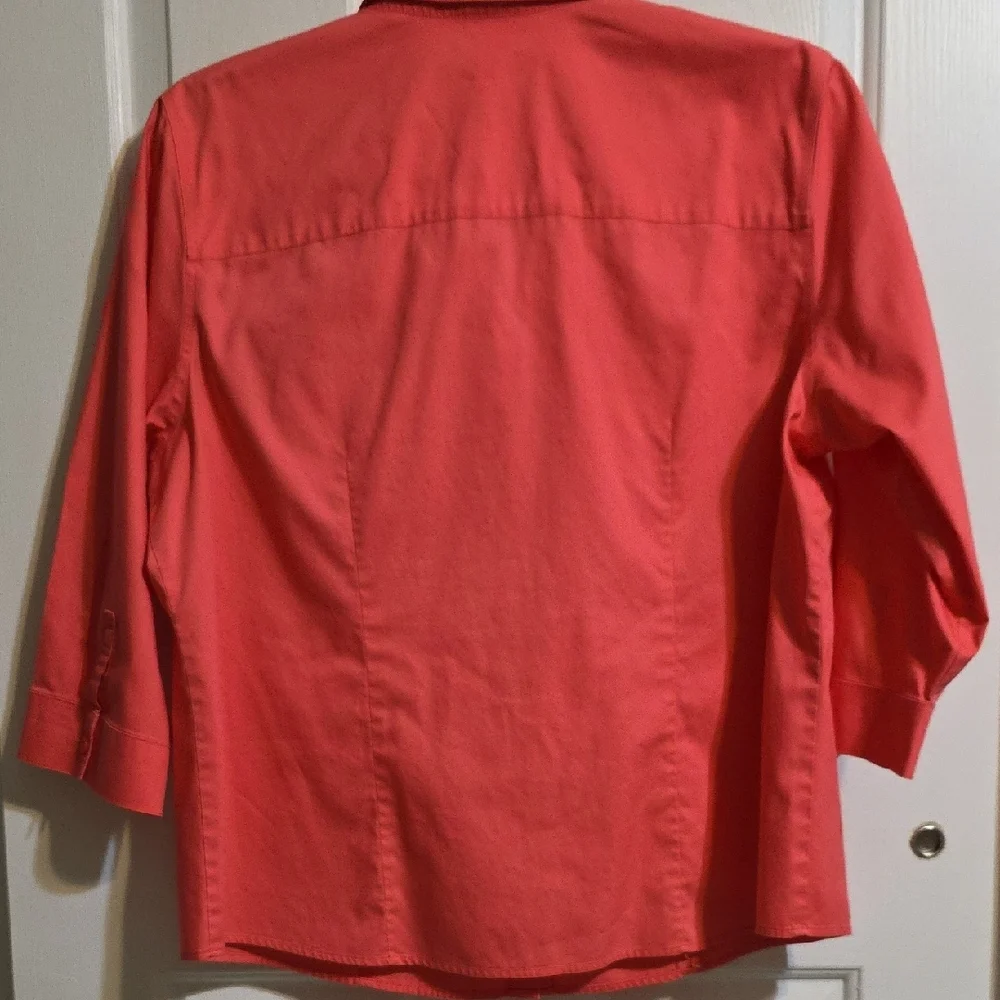 Chico's Casual Button Down Shirt XL(16) - Picture 6 of 7